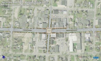 MDOT Mich Ave Makeover Map